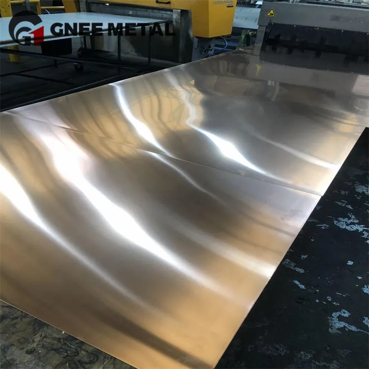 C21000 Blad van messing metaal