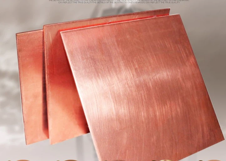 Zuivere koperen plaatcorrosiebestendigheid Gebruik in vervaardigde goederen