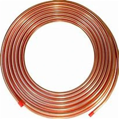 ASTM C14510 Koelspiraal 1/4 3/8 Inch 15M Koperen Buis Voor Airconditioner