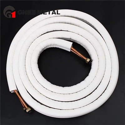 Plastic gecoate koperen buis